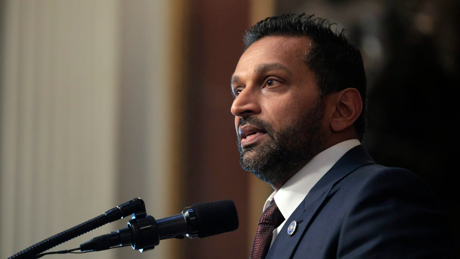 A photo of Patel