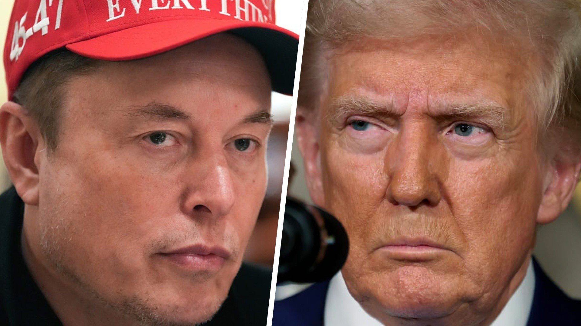 Elon Musk and Donald Trump 