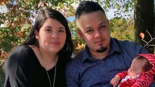 A photo of Abrego Garcia and his wife 