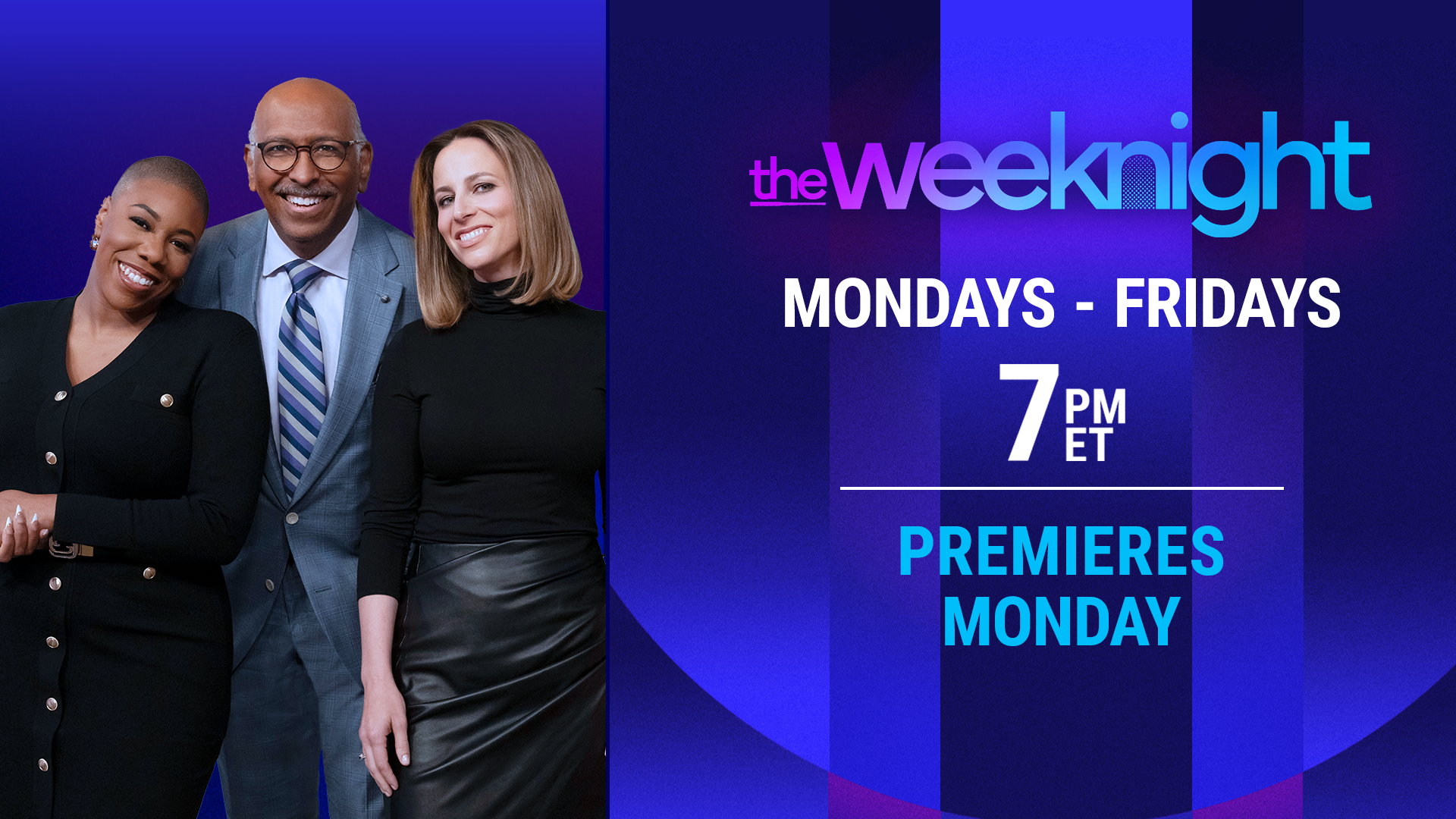 Graphic promoting MSNBC's ''The Weeknight.''