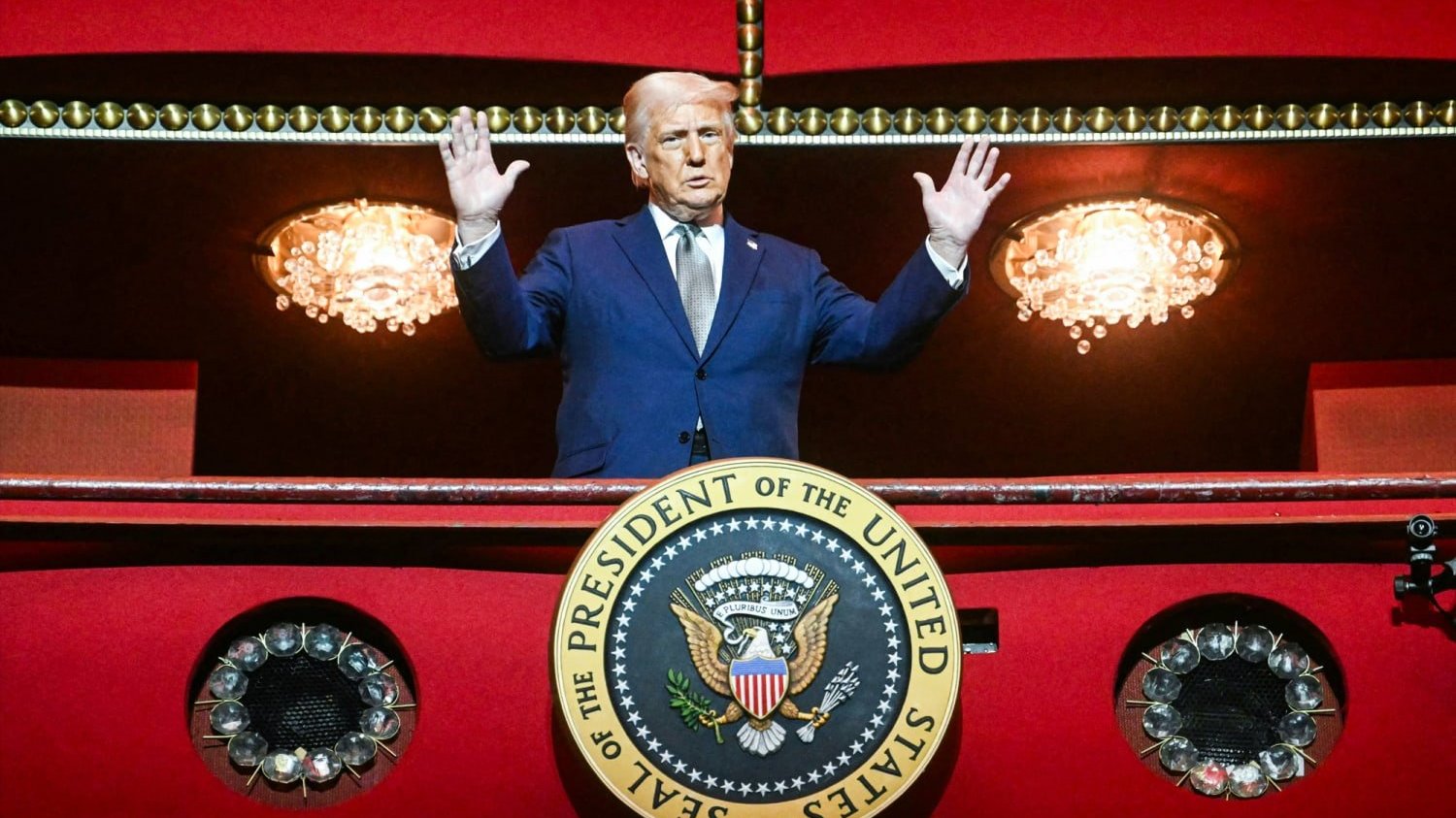 A photo of Trump