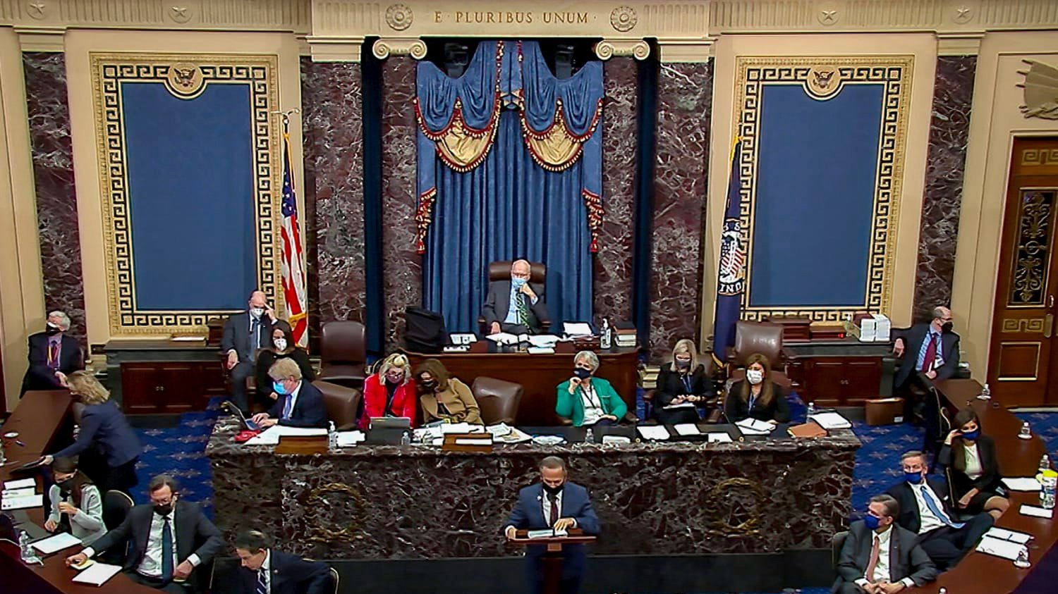 A photo of Democrats.