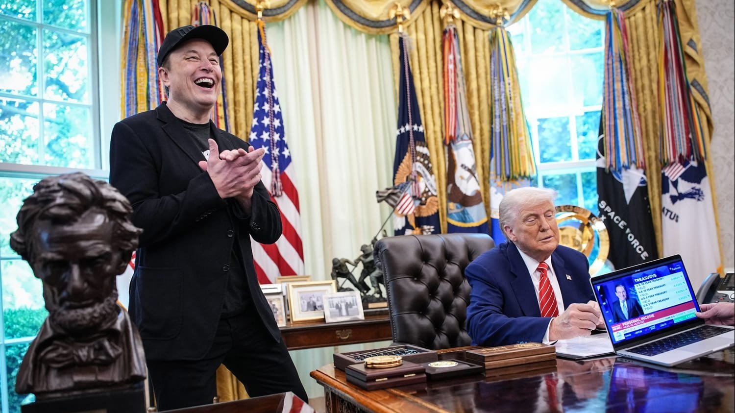 Elon Musk and Donald Trump