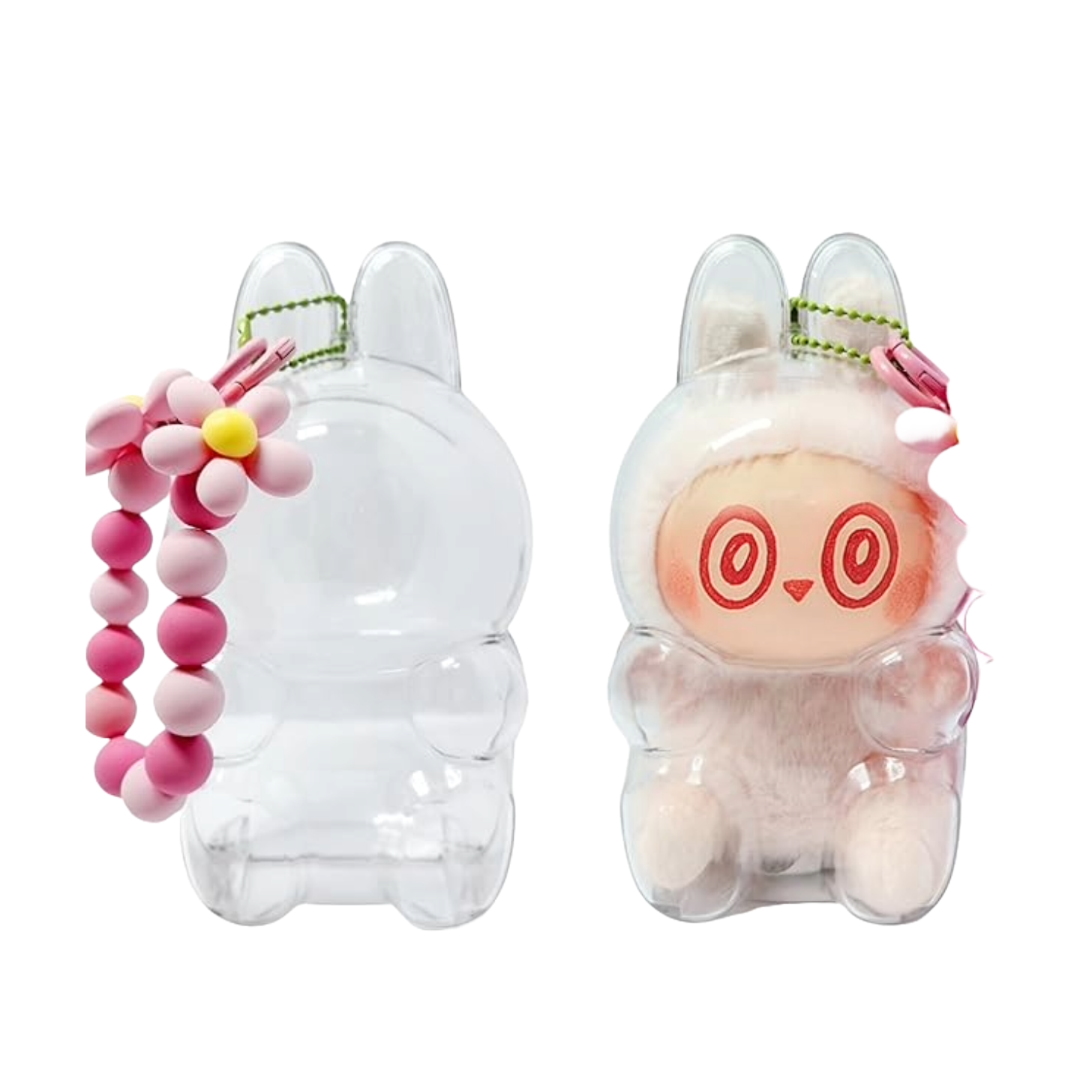 Tcomenun Transparent PVC Keychain Protector