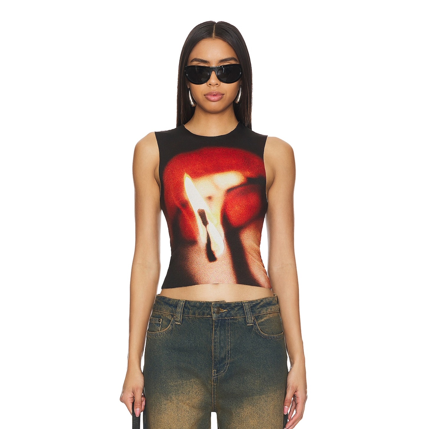 Jaded London Slinky Tank Top
