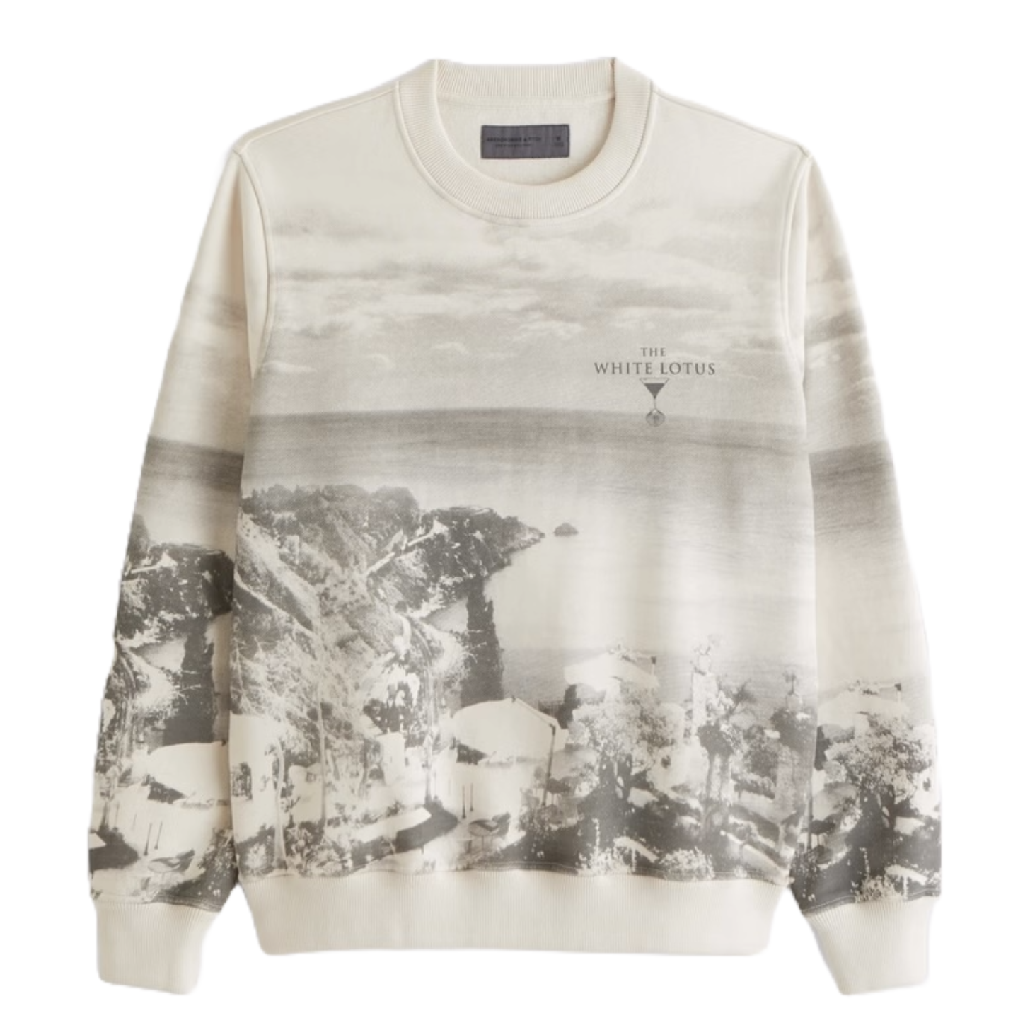 The White Lotus Graphic Crew Sweatshirt