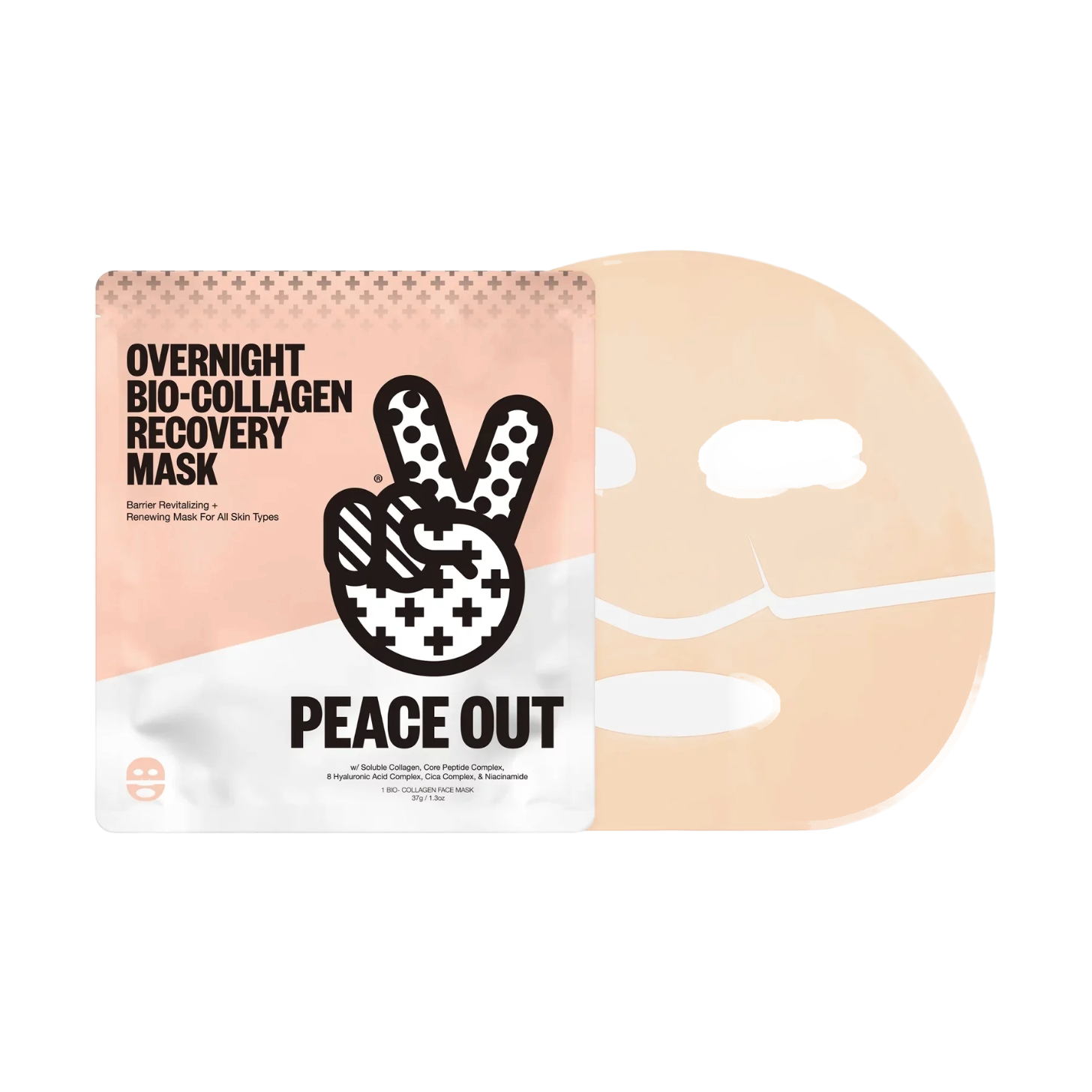 Peace Out Overnight Bio-Collagen Recovery Mask