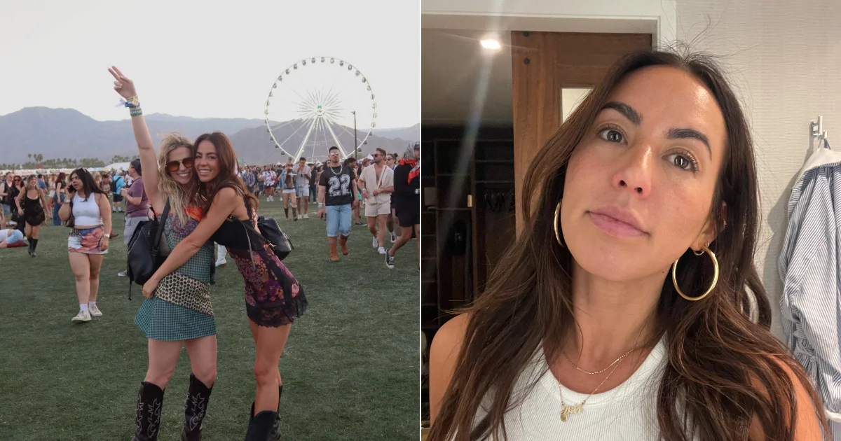 PS social producer Renee Rodriguez at Coachella