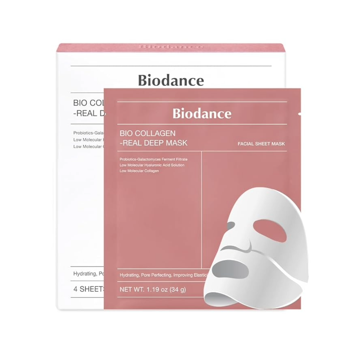 Biodance Bio-Collagen Real Deep Mask, 4 Count