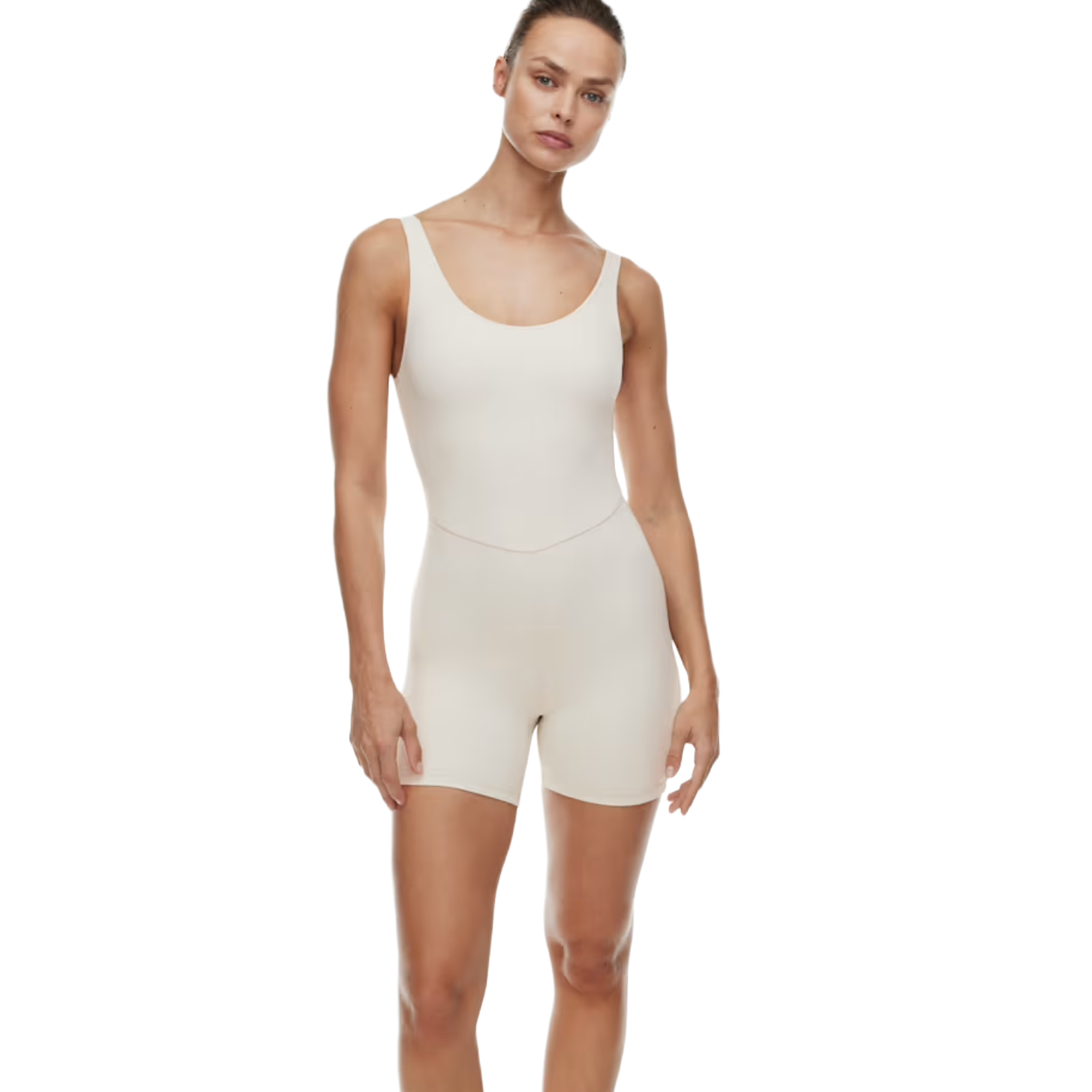 Aritzia Golden Butter Sway Romper
