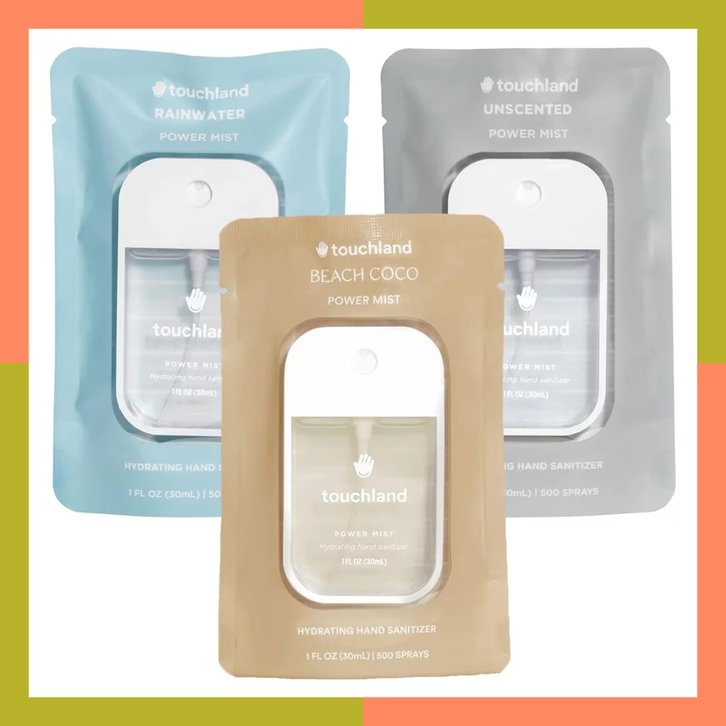 Touchland Power Mist Hydrating Hand Sanitizer Spray, 3 Pack
