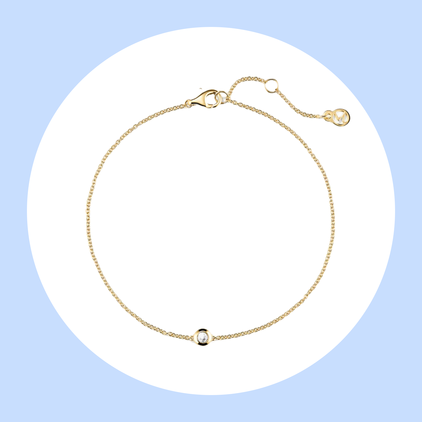 Mejuri Solo Diamond Bracelet
