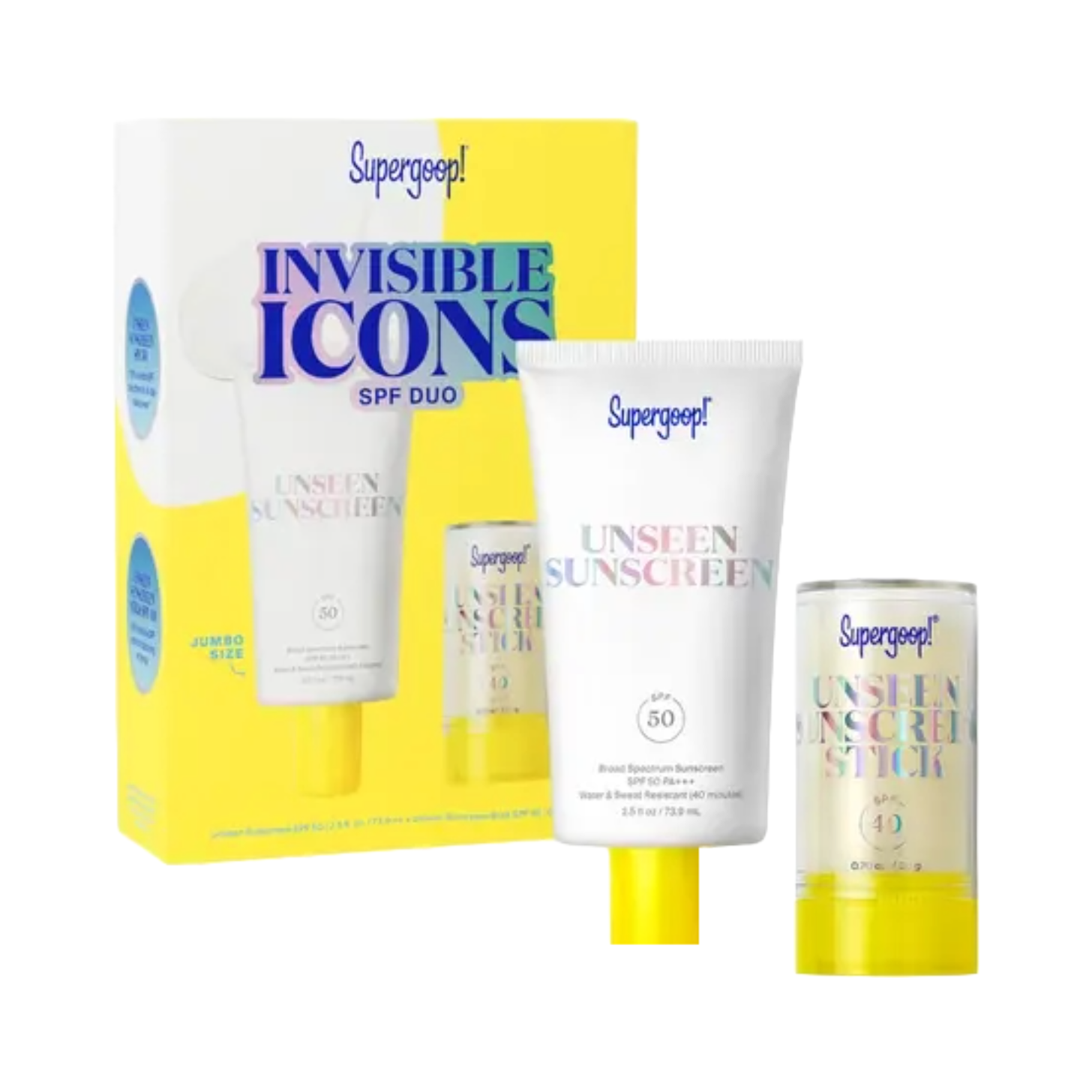 Supergoop Invisible Icons SPF Set