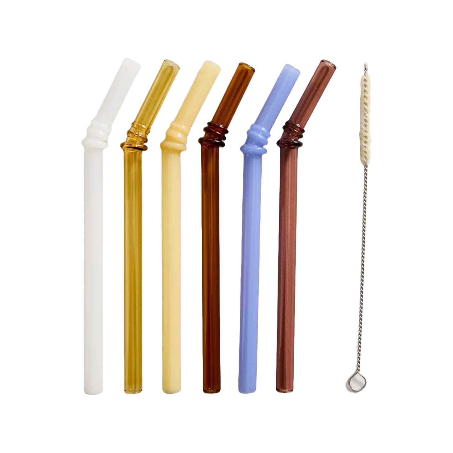 Zara Home Set of Borosilicate Glass Straws