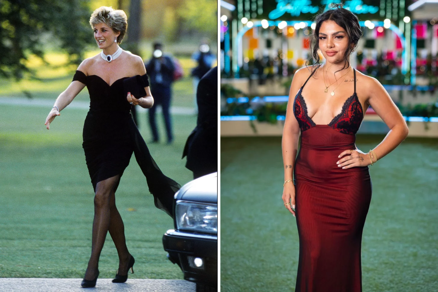 Princess Diana and Love Island's Huda