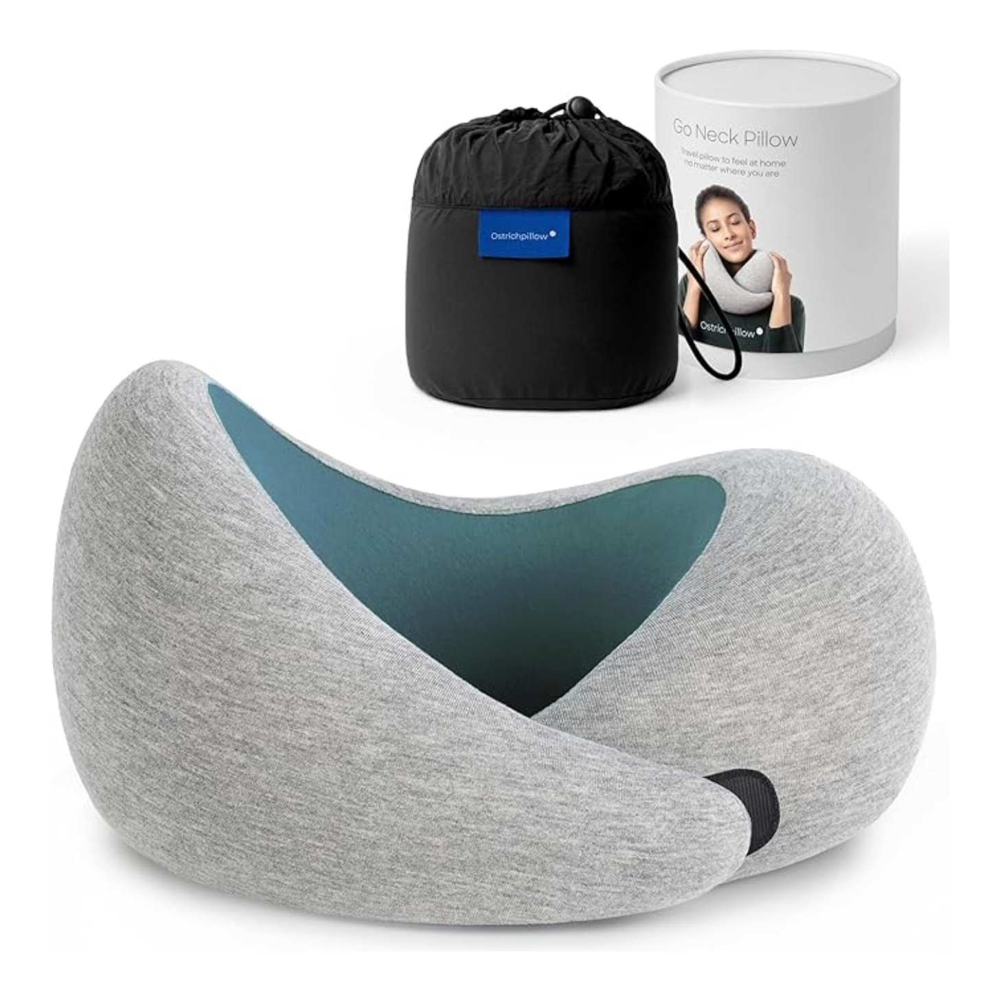 Ostrichpillow Go Neck Pillow Gray