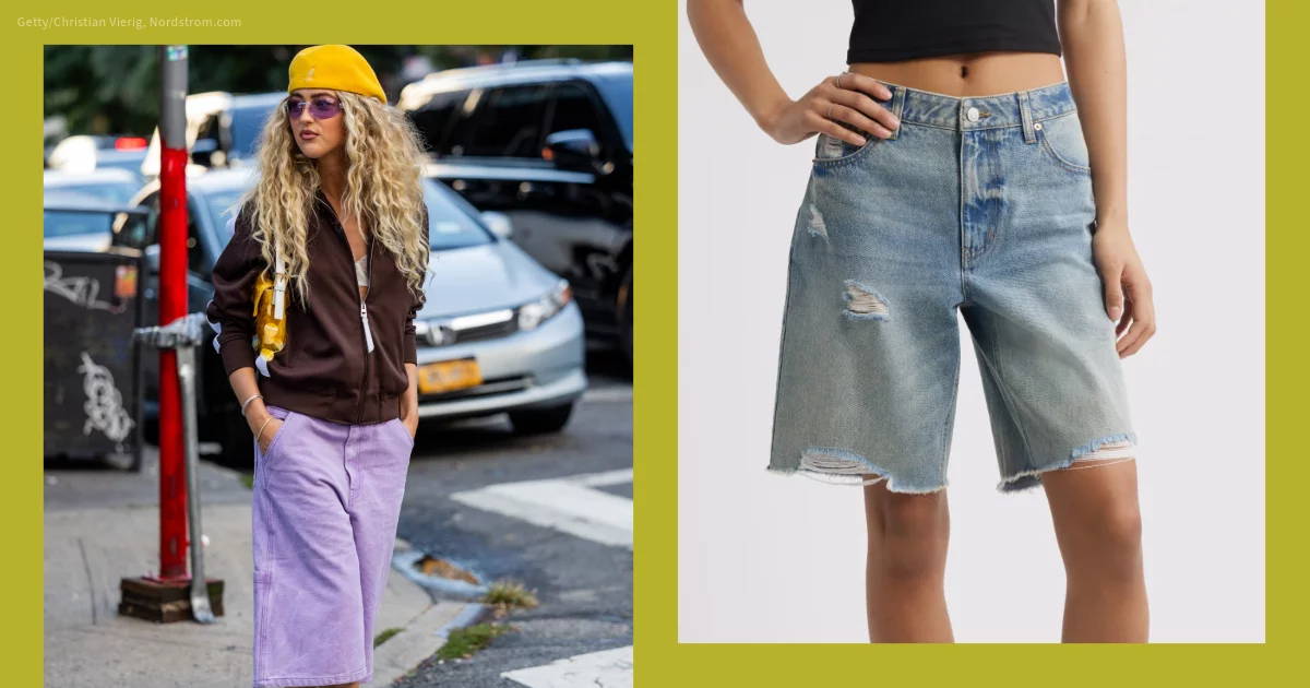 Photos of Two Women Wearing Jorts