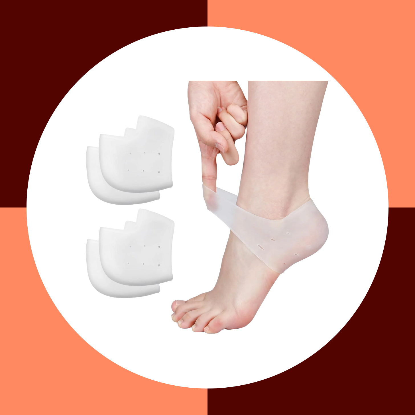 Amazon Wonderwin Gel Heel Cups