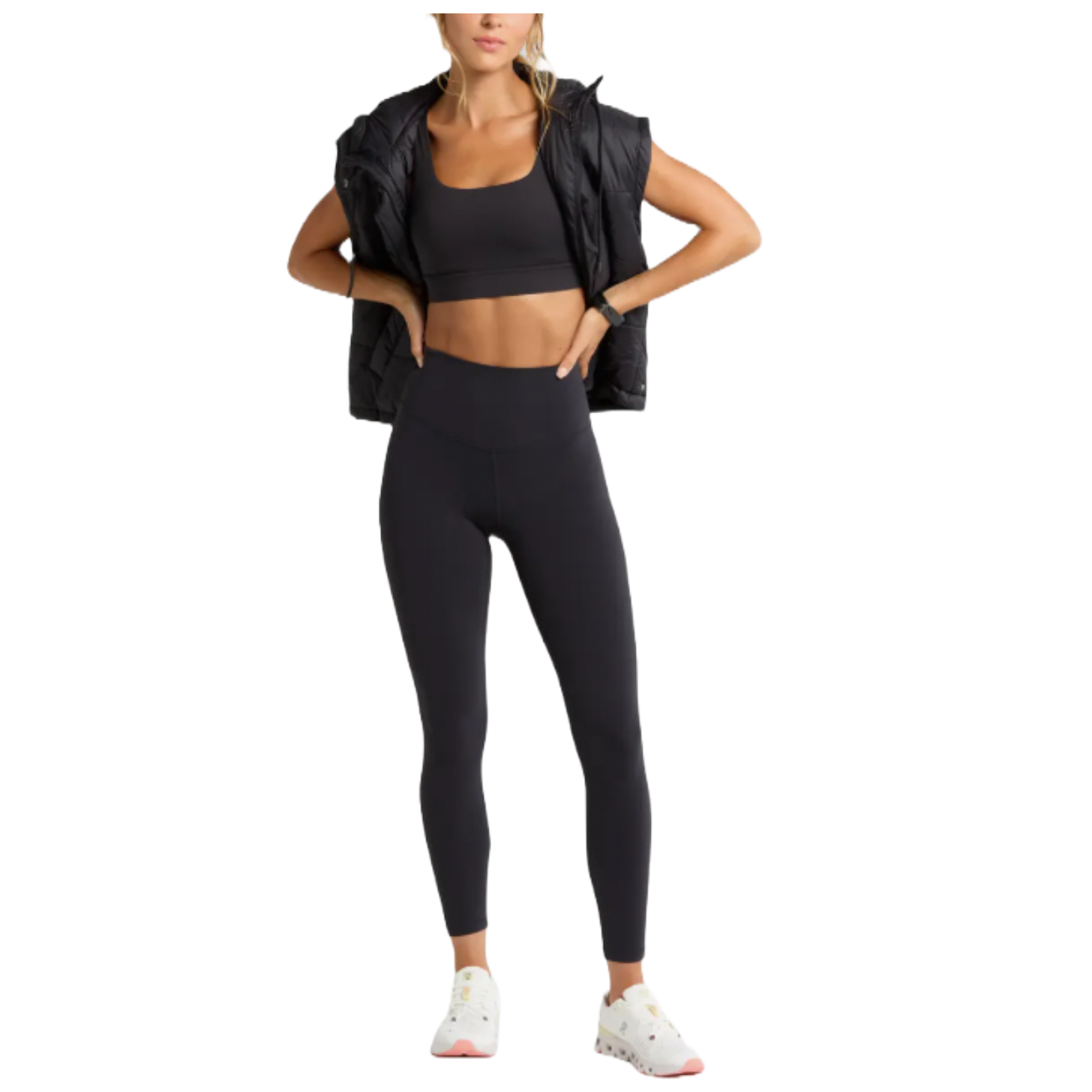 Zella Studio Luxe High-Waist Leggings