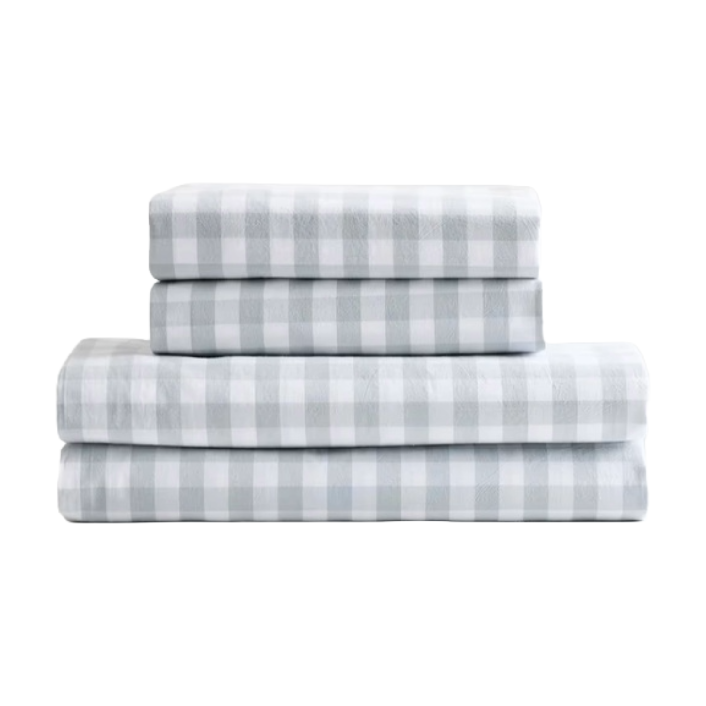 Quince Classic Organic Percale Gingham Sheet Set