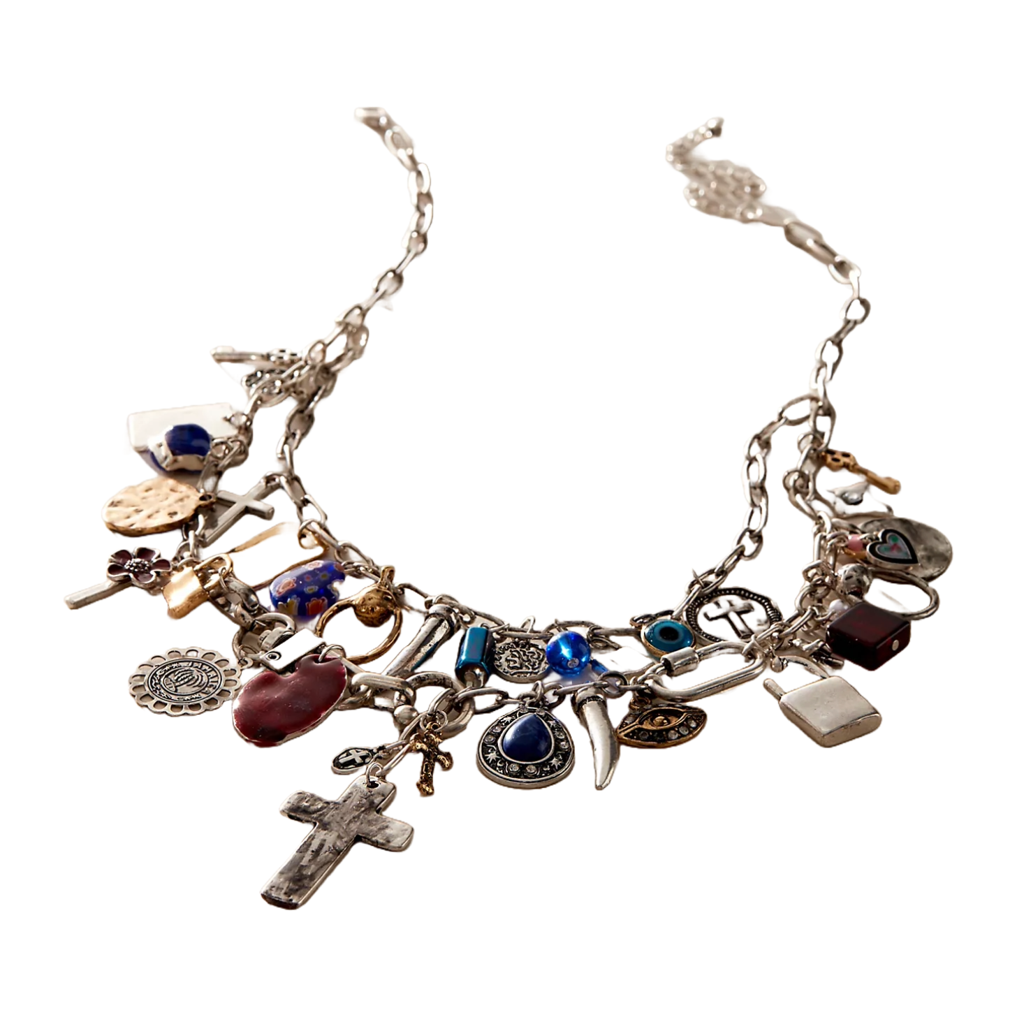 Free People Maxamillion Charm Necklace