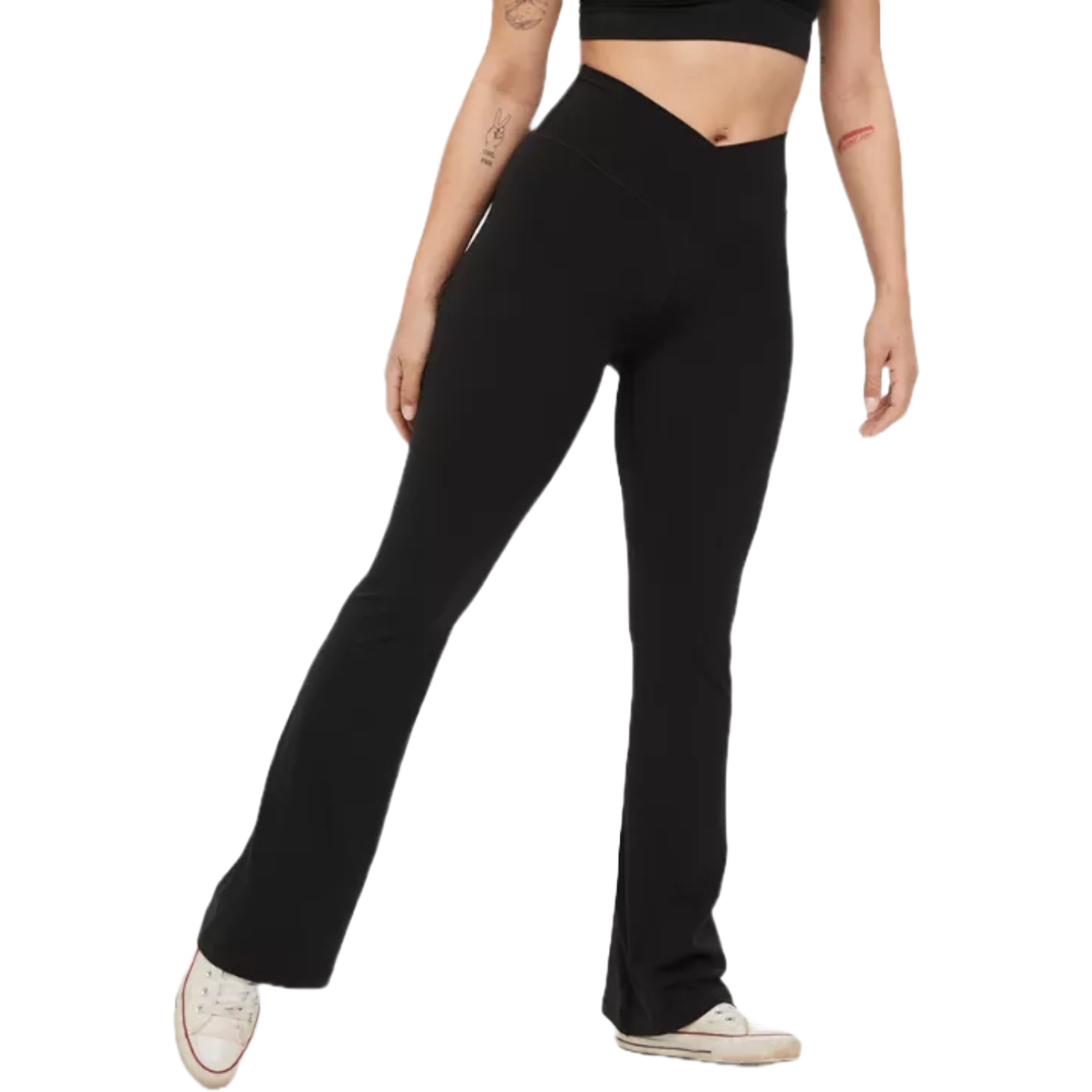 Offline by Aerie Real Me Crossover Flare Leggings
