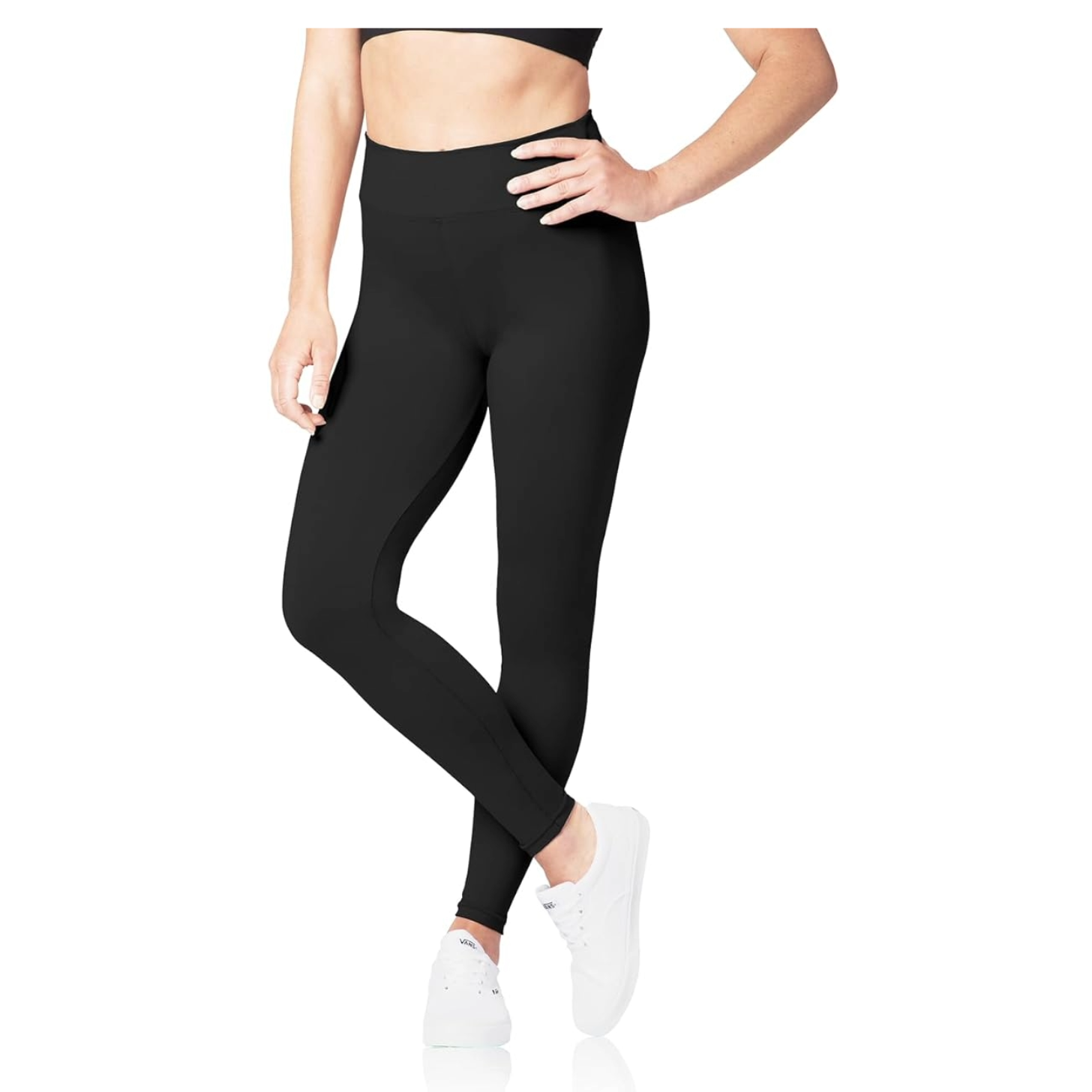 Satina High-Waisted Leggings With Pockets 