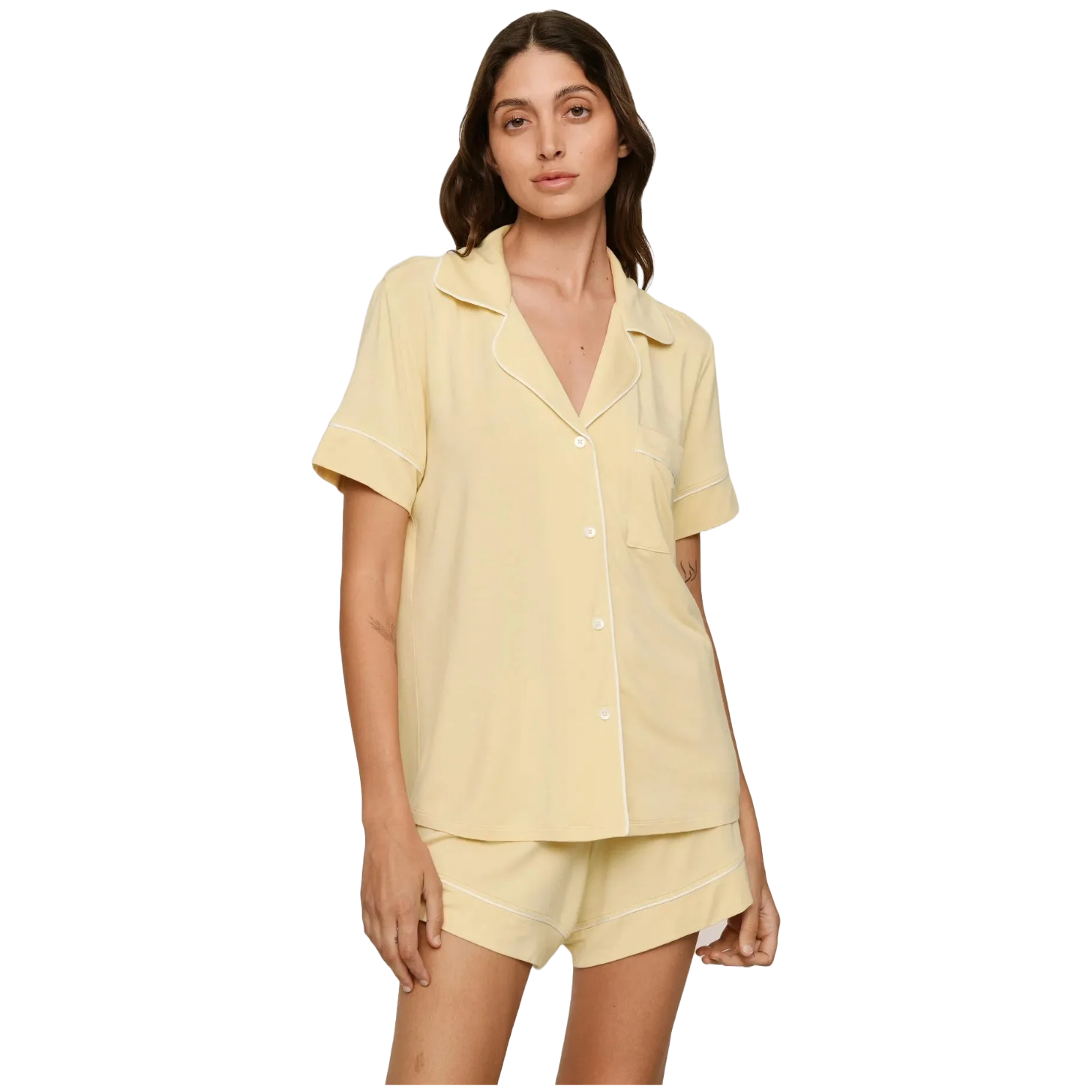 Eberjey Gisele Tencel Modal Relaxed Short PJ Set