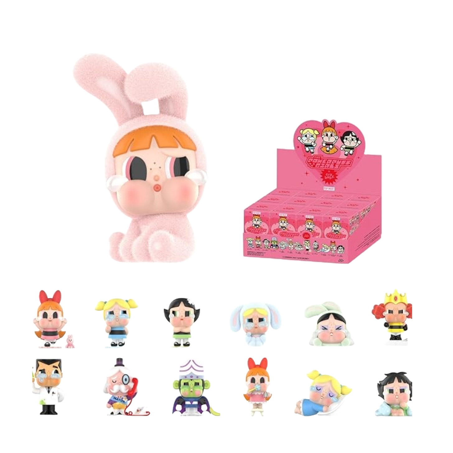 Pop Mart Crybaby x Powerpuff Girls Series Figures