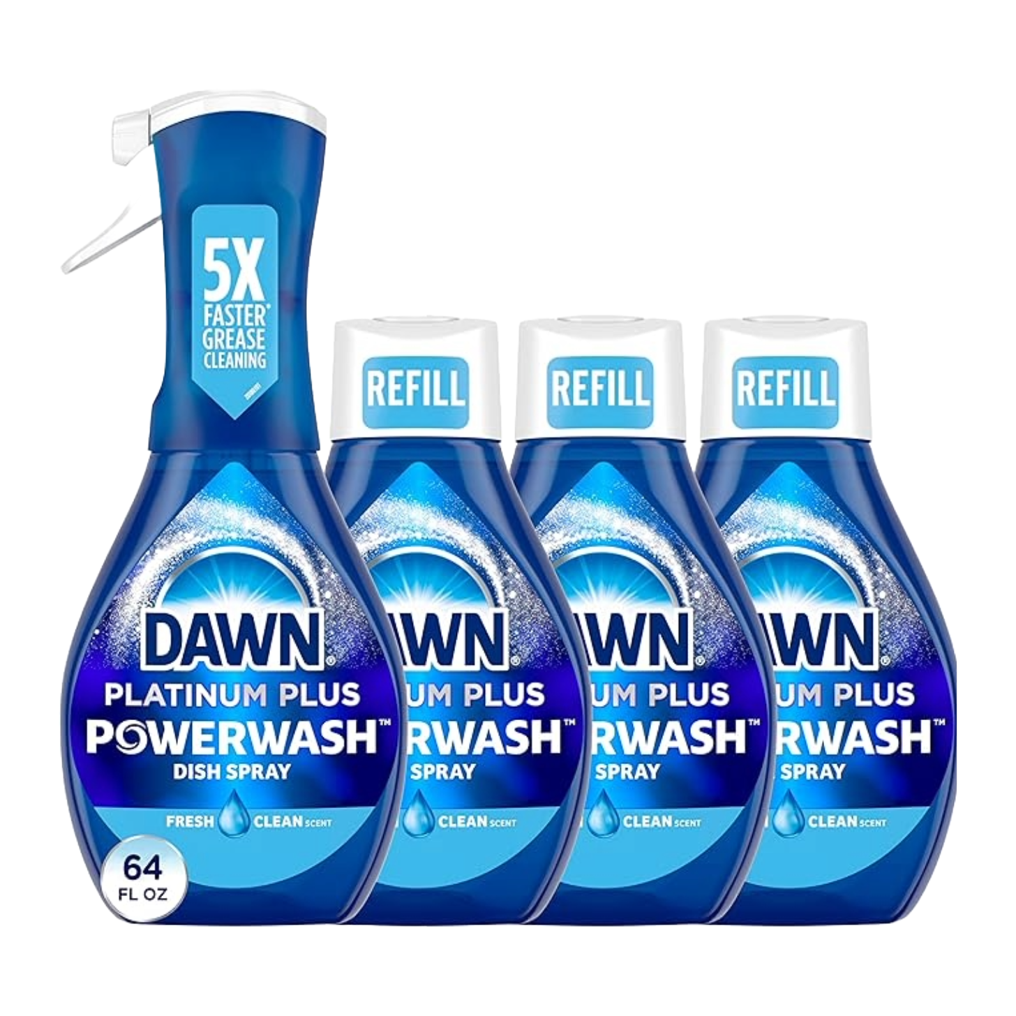 Dawn Platinum Powerwash Dish Spray With 3 Refills