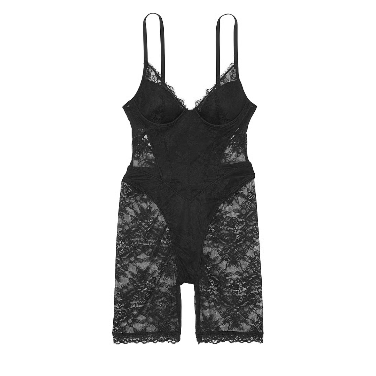 Victoria's Secret Rose Lace Short Bodysuit