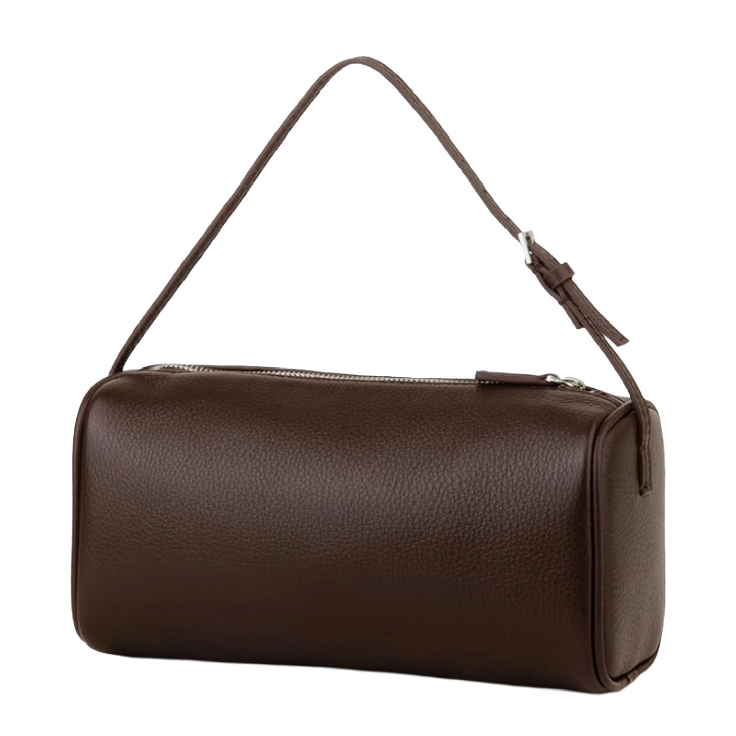 Brown leather purse