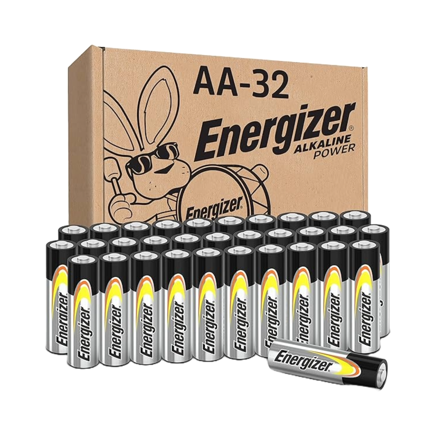 Energizer AA Batteries, 32-Count