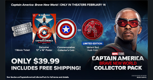 CAPTAIN AMERICA: BRAVE NEW WORLD COLLECTOR PACK