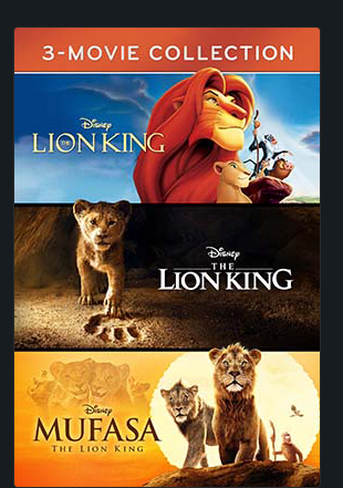 THE LION KING 3-MOVIE COLLECTION