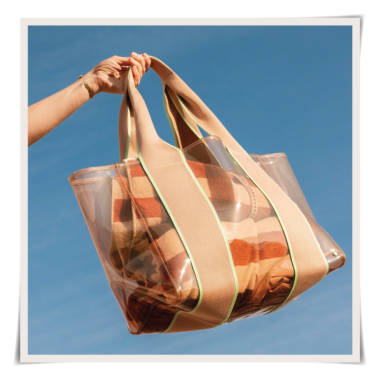 state wellington cabana tote bag