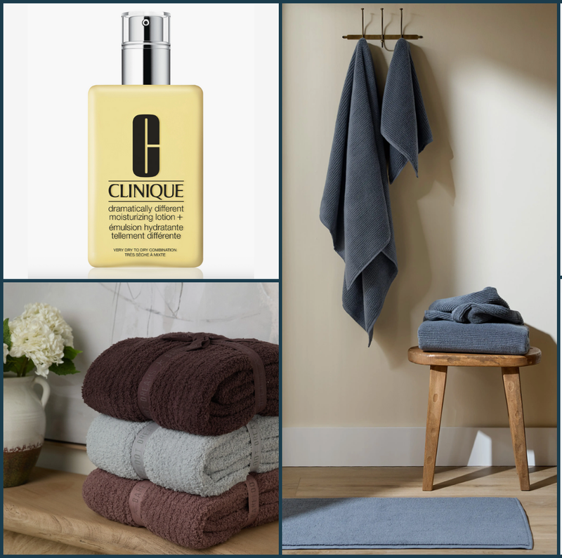 collage of products