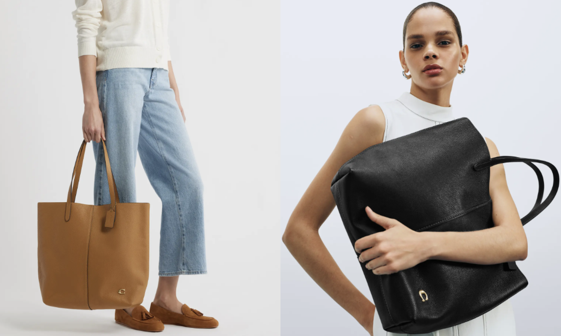 North Pebbled Leather Tote
