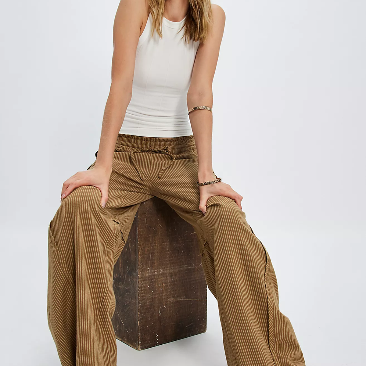 Free People Something Good Pull-On Barrel Pants