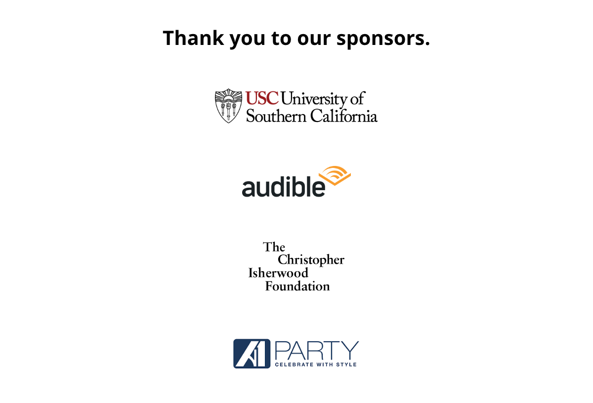 Thank you to our sponsors.