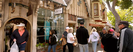 People walk past the Der Ling Building, one of many properties Monaco billionaire Patrice Pastor has purchased in Carmel. People walk past the Der Ling Building, one of many properties Monaco billionaire Patrice Pastor has purchased in Carmel.