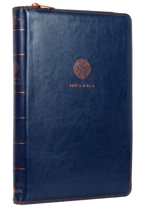 RVR60, Santa Biblia, Premio y Regalo, Letra grande, Tapa dura, Negro, Palabras de Jesús en Rojo, Comfort Print