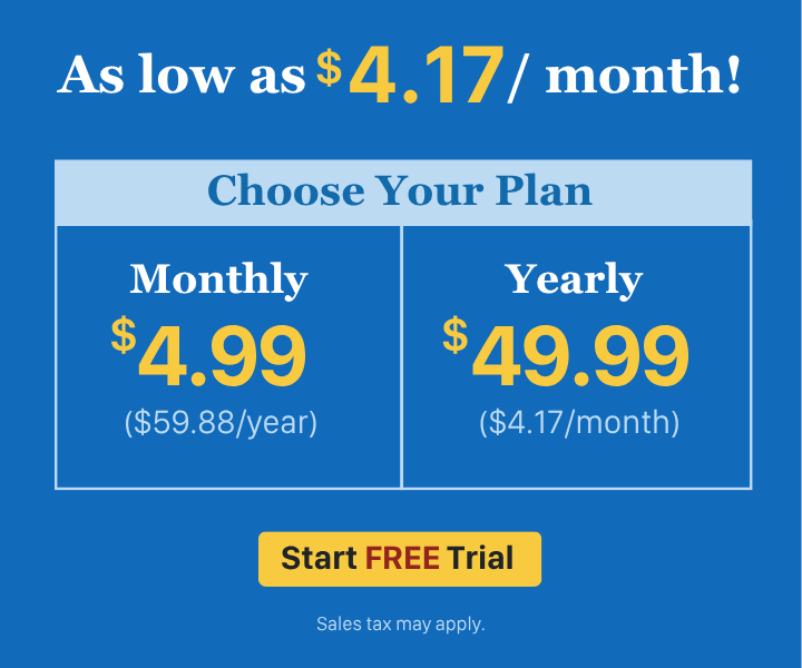 Choose Your Plan