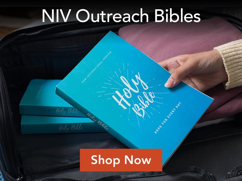 Save up to 55% on NIV Outreach Bibles