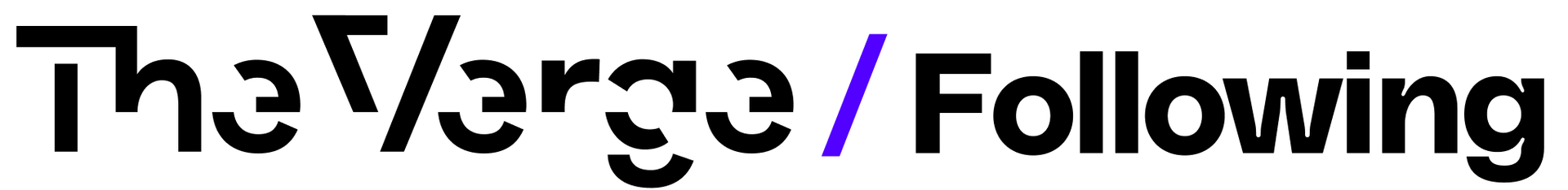 The Verge / Following