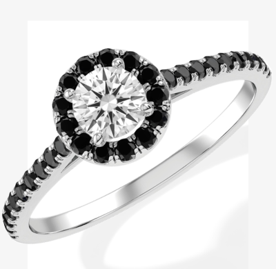 Round Diamond Bridal Ring