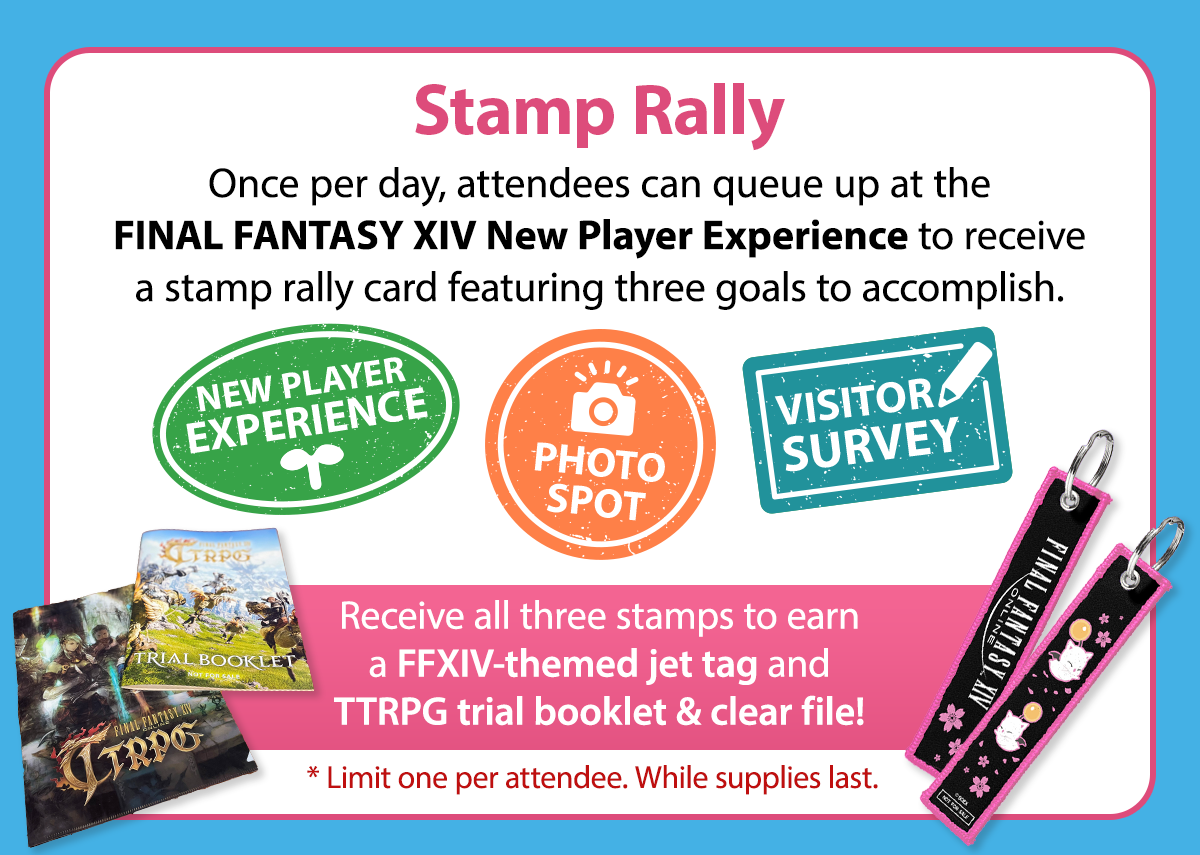 Anime Expo stamp rally