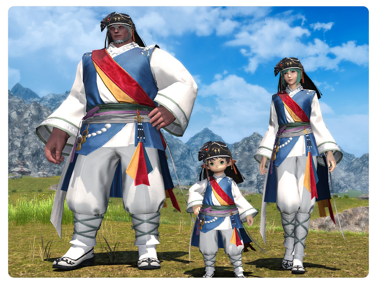 Far Eastern Performer's Attire