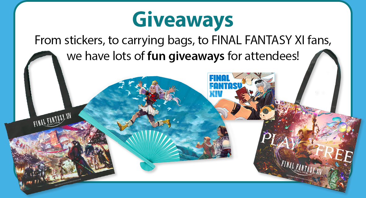 Anime Expo giveaways