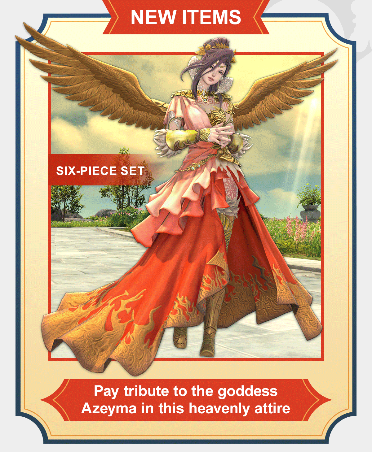 New items — The Warden's Attire and Far Eastern Performer's Attire
